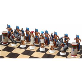 Prince August 723 Egyptian Ramsis II Chess Set side moulds