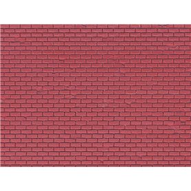 Vollmer 46033 Wall plate brick of plastic, 21,8 x 11,9 cm 218 x 119 mm