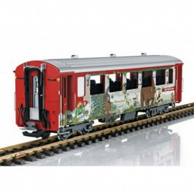 LGB 30679 RhB Express Train Passenger Car, 2nd Class