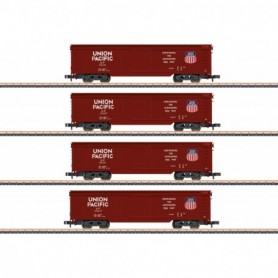 Märklin 82497 Vagnsset med 4 godsvagnar Union Pacific