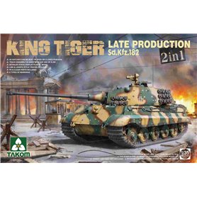 Takom 2130 Tanks King Tiger Late Production Sd.Kfz.182