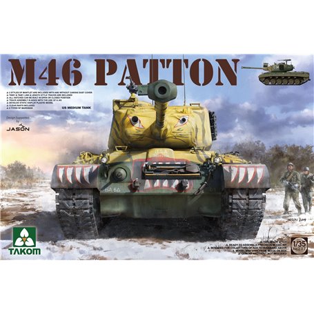 Takom 2117 Tanks U.S. Medium Tank M46 Patton