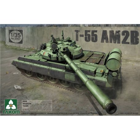 Takom 2057 Tanks DDR Medium Tank T-55 AM2B