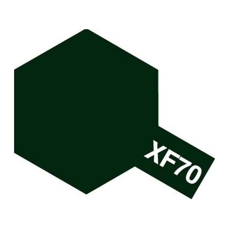 Tamiya 81370 Acrylic Paint XF-70 Dark Green 2 (23ml)