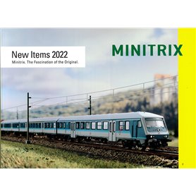 Trix 370515 Minitrix Nyhetskatalog 2022 Engelska