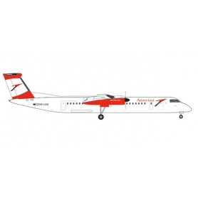 Herpa Wings 536028 Flygplan Austrian Airlines Bombardier Q400 (new colors) - OE-LGN "Gmunden"