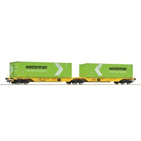 Roco 76631 Dubbelvagn Sggmrs Westerman CLIP