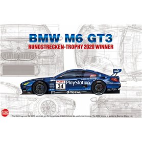 Nunu 24027 BMW M6 GT3 RUNDSTRECKEN-TROHY 2020 WINNER