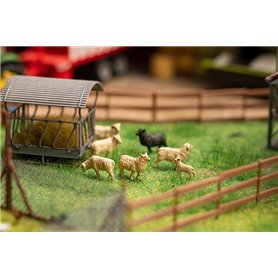 Faller 180236 Sheep Figurine set with mini sound effect