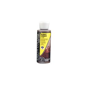 Woodland Scenics C1222 Akrylfärg för underarbete "Burnt Umber", 118 ml