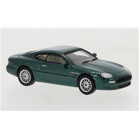 Brekina 870104 Aston Martin DB7 Coupe, metallic-mörkgrön, 1994