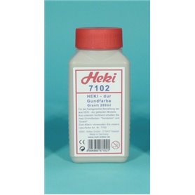 Heki 7102 Akrylfärg för underarbete, granit, 200 ml i flaska