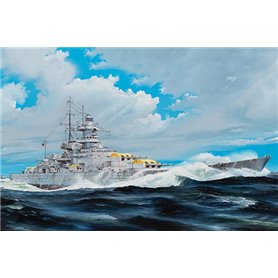 Trumpeter 03714 Fartyg German Gneisenau Battleship