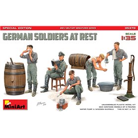 MiniArt 35378 Figurer German Soldiers at rest, Special Edition
