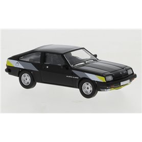 Brekina 870103 Opel Manta B CC Magic, svart/dekor, 1980