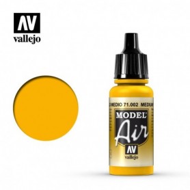 Vallejo 71002 Model Air 2 Medium Yellow 17ml