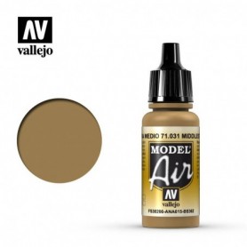 Vallejo 71031 Model Air 31 Middle Stone 17ml