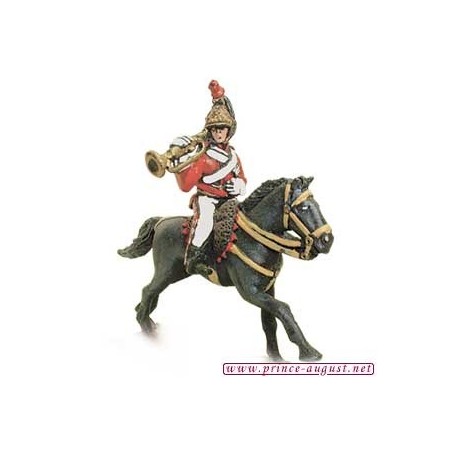 Prince August 543B Napoleon England, häst till Prince August form nummer 543A, 25 mm höga