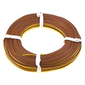 Beli-Beco L2218-50 Kabel, 2-delad, gul/brun, 50 meter