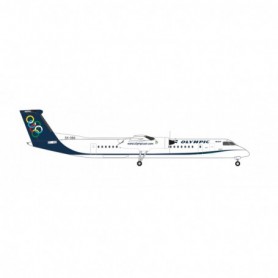 Herpa Wings 536080 Flygplan Olympic Air Bombardier Q400 - SX-OBF