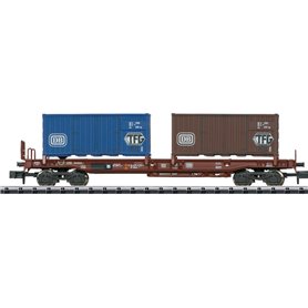 Trix 00095 Containervagn Sks-z 707 4-axlig, DB