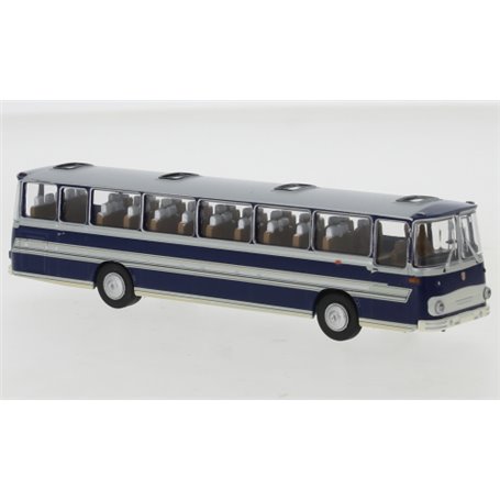 Brekina 59930 Buss Fleischer S5, mörkblå/vit, 1973