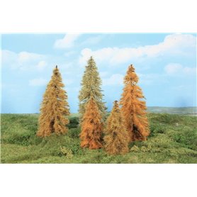 Heki 2179 Lärkträd i höstfärger 5 st, 14 - 18 cm höga