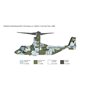 Italeri 1463 V-22A Osprey, plastbyggsats, 24,3 cm lång