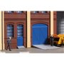Auhagen 80255 Gates and doors blue, steps, ramps