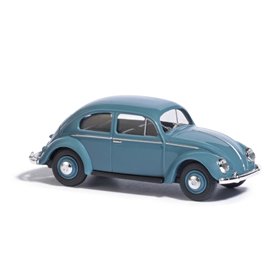 Busch 52950 VW beetle with oval window, blue, 1955