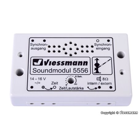 Viessmann 5556 Sound module Level Crossing
