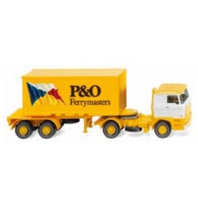 Wiking 52603 Container semi-trailer 20" (DAF) "P&O"