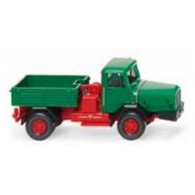 Wiking 49302 Heavy duty tractor unit (Faun) - mint green