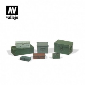 Vallejo SC223 Universal Metal Cases