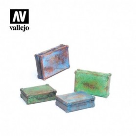 Vallejo SC226 Metal Suitcases