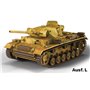 Heller 30321 Tanks PZ.KPFW.III AUSF. J,L,M (4IN1)