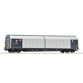 Roco 76488 Four-axle sliding wall wagon, type Habbiins, of the Deutsche Bahn