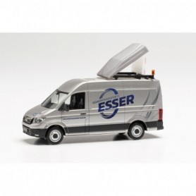 Herpa 096843 MAN TGE box truck high roof BF3 "Schwertransporte Esser" (Nordrhein-Westfalen Würselen)