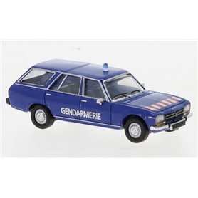 Brekina 870348 Peugeot 504 Break, mörkblå, Gendarmerie (F) , 1978