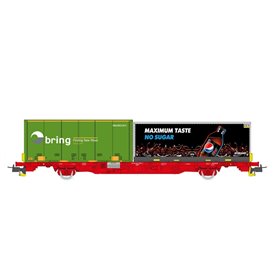 NMJ 507127 Containervagn Topline CargoNet Lgns 42 76 443 2082-7 "Pepsi Max/Bring"