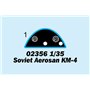 Trumpeter 02356 Soviet Aerosan KM-4