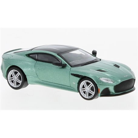 Brekina 870213 Aston Martin DBS Superleggera, metallic-grön, 2019, PCX