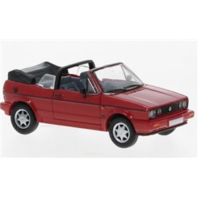 Brekina 870309 VW Golf I Cabriolet, röd, 1991, PCX