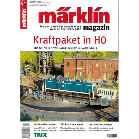 Märklin 374545 Märklin Magazin 4/2022 Tyska