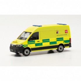 Herpa 096874 MAN TGE Ambulance vehicle Belgien