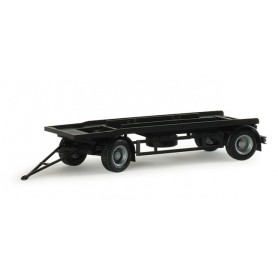 Herpa 076289 trailer for container
