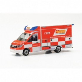 Herpa 096898 MAN TGE Fahrtec Ambulance "ASB Frankfurt"
