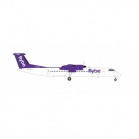 Herpa Wings 572248 FlyBe Bombardier Q400 - 2022 livery - G-JECX