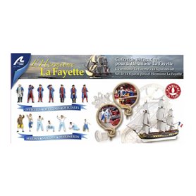 Artesania 22517F Set of 14 Metal Figures for Hermione La Fayette