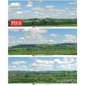 Peco SKP-05 Background Water Meadow (2400mm x 333mm)